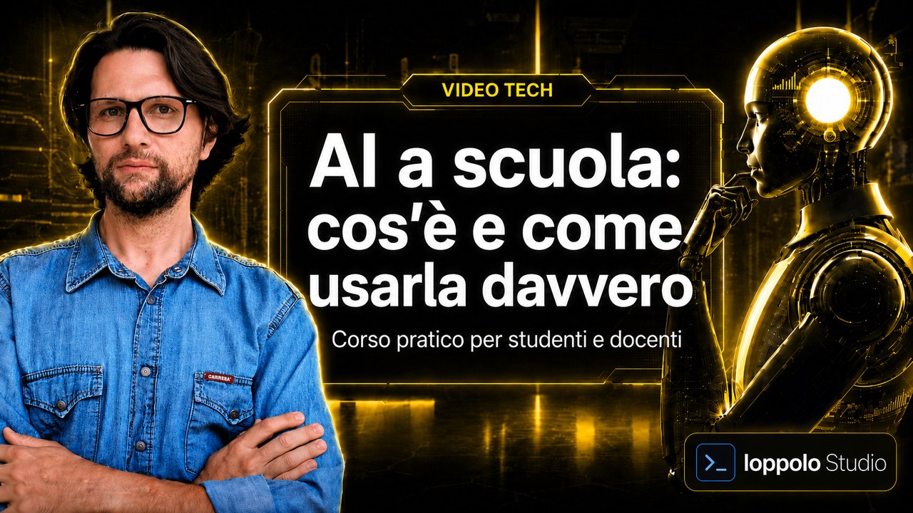 AI a scuola corso pratico per studenti e docenti