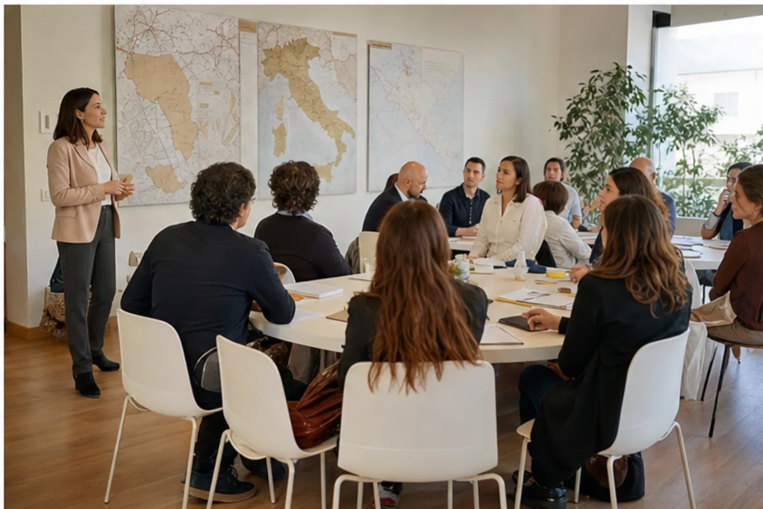 Corso di intelligenza artificiale per professionisti in aula