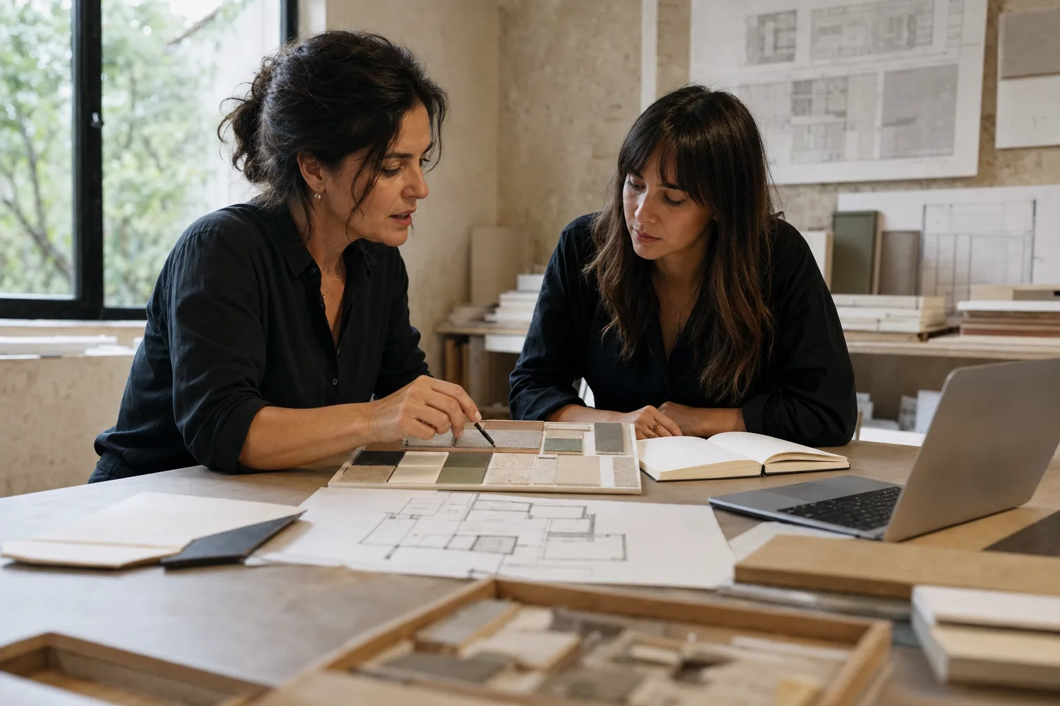 Architetta durante un corso AI applicato a progetti e relazioni tecniche
